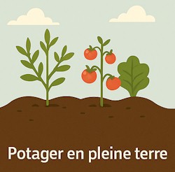 Potager en pleine terre
