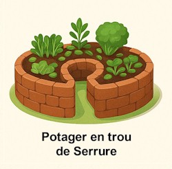 Potager en trou de serrure